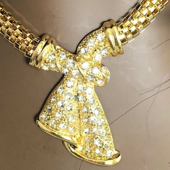 Gold & Rhinestone Jewelry Set - Picture 7 of 7